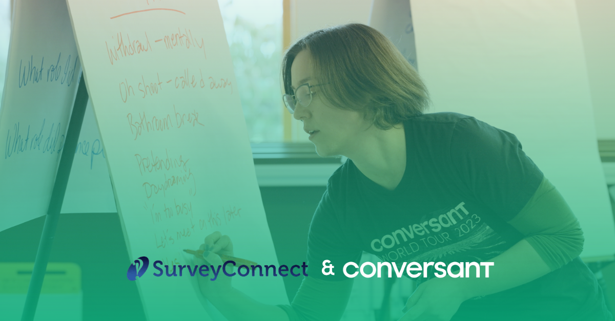 Conversant and SurveyConnect Case Study, featuring Consultant Katie Mingo